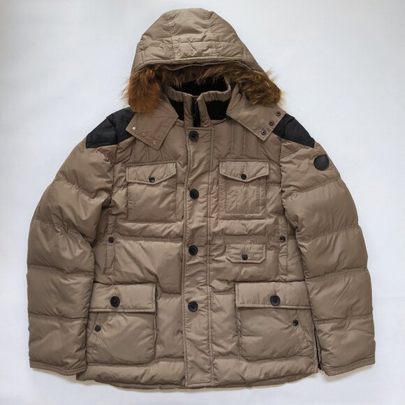 Jeep Duck Down Heavyweight Puffer Parka Jacket, men's XXXL - Picture 11 of 13